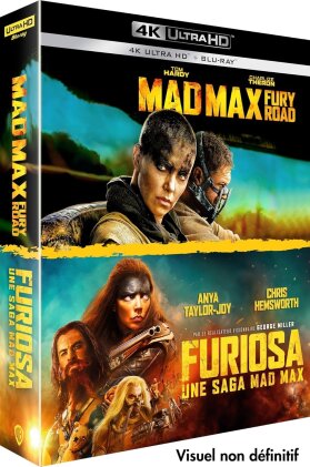 Furiosa: Une Saga Mad Max - A Mad Max Saga (2024) / Mad Max: Fury Road (2015) - 2 Films (2 4K Ultra HDs)