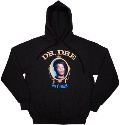Dr. Dre Unisex Pullover Hoodie - The Chronic (Black)