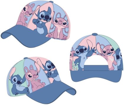 Casquette Baseball Enfant - Stitch & Angel (tricolor) - Lilo & Stitch