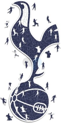 Tottenham Hotspur FC - Logo - Holz Puzzle Grösse M (270 Teile)