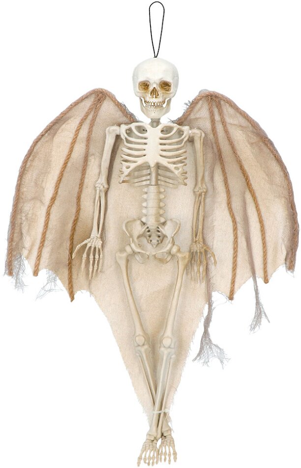 Pc. Hanging Decoration Skeleton Angel (40 Cm)