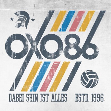 Oxo 86 - Dabei Sein Ist Alles (Limited Edition, Clear Blue W/Tricol Splashed Vinyl, LP)