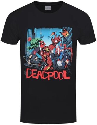 Deadpool: Avengers Spoof - Men's T-Shirt - Size L