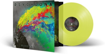 Psychlona - Warped Vision (Limited Edition, Neon Yellow Vinyl, LP)