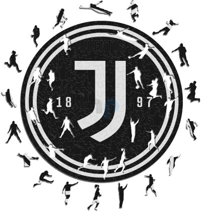 Juventus FC - Logo - Holz Puzzle Grösse S (150 Teile)