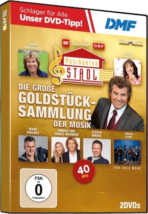 Various Artists - Musikantenstadl: Die grosse Goldstück-Sammlung der Musik (2 DVD)