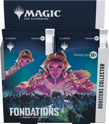 Magic: The Gathering - Display de Boosters Collector Fondations (12 Boosters)