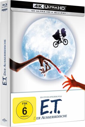 E.T. - Der Ausserirdische (1982) (Cover C, Limited Edition, Mediabook, 4K Ultra HD + Blu-ray)