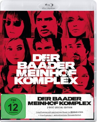 Der Baader Meinhof Komplex (2008) (Wendecover, Kinoversion, Langfassung, Special Edition, 2 Blu-rays)