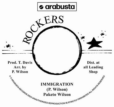 Paketo Wilson - Immigration (2024 Reissue, Remastered, 7" Single)