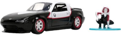 1:32 Ghost Spider Hwr - 1990 Miata Hardtop W/ Fig