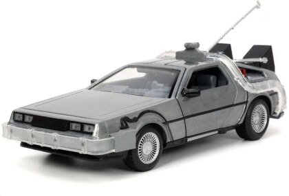 Back to the Future Hollywood Rides Diecast Modell 1/24 Back to the Future 1 Time Machine