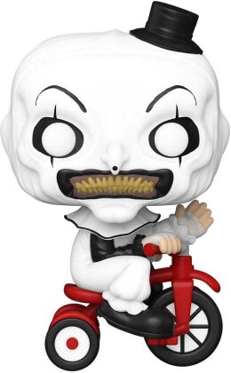 Terrifier POP! Movies Vinyl Figur Art the Clown w/bike 9 cm