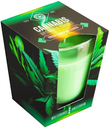 Multitrance Amsterdam Scented Candle Fresh Leaves