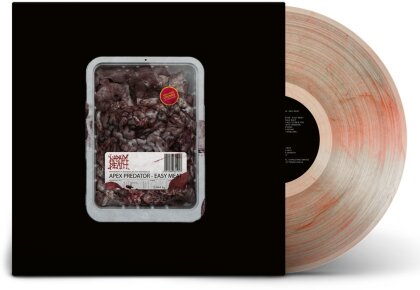 Napalm Death - Apex Predator - Easy Meat (2024 Reissue, Clear Red Black Marbled Vinyl, LP)