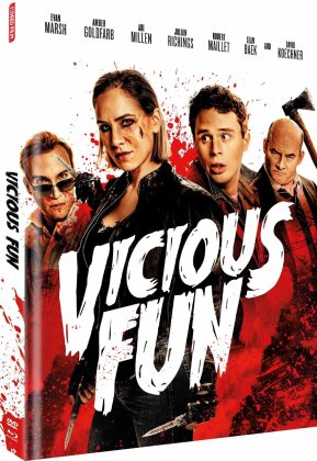 Vicious Fun (2020) (Cover B, Edizione Limitata, Mediabook, Uncut, Blu-ray + DVD)