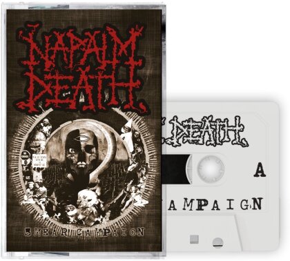 Napalm Death - Smear Campaign (White Tape Vinyl, 7" Single)