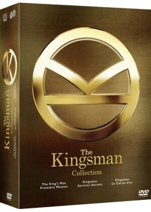 The Kingsman Collection - The King’s Man: Première Mission (2021) / Kingsman: Services Secrets (2014) / Kingsman 2: Le Cercle d’or (2017) (Coffret, 3 DVD)