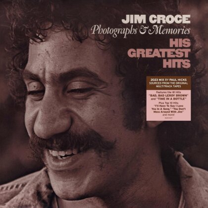 Jim Croce - Photographs & Memories: His Greatest Hits (2024 Reissue, 2023 Remix, BMG Rights Management, LP)