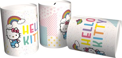 Hello Kitty: Rainbow - Metal Coin Bank