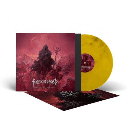 Temple Of Dread - God Of The Godless (Limited Edition, Crystal Clear And Solid Yellow Vinyl, LP)