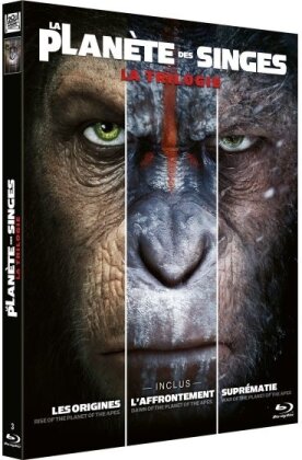 La Planète des Singes - La Trilogie (Coffret, 3 Blu-ray)