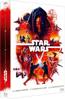 Star Wars Trilogie - Episode 1-3 (Coffret, 6 Blu-ray)