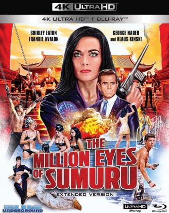 The Million Eyes Of Sumuru (1967) (Extended Edition, 4K Ultra HD + Blu-ray)