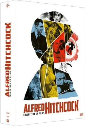 Alfred Hitchcock - Collection 14 Films (Box, 14 DVDs)