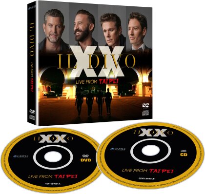 Il Divo - XX - Live From Taipei (NTSC Region 0, CD + DVD)