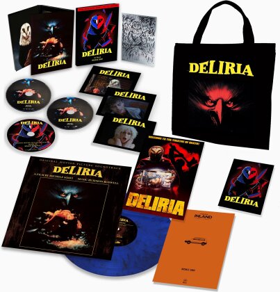 Deliria (1987) (Ultra Limited Edition, Bag Version, Blu-ray + DVD + CD + LP + Buch)