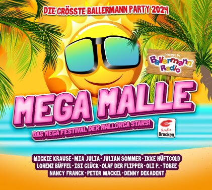 Mega Malle - Die Grösste Ballermann Party 2024 (2 CDs)