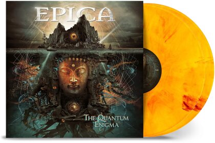 Epica - The Quantum Enigma (2024 Reissue, Nuclear Blast, Édition 10ème Anniversaire, Édition Limitée, Yellow/Red Marble Vinyl, 2 LP)