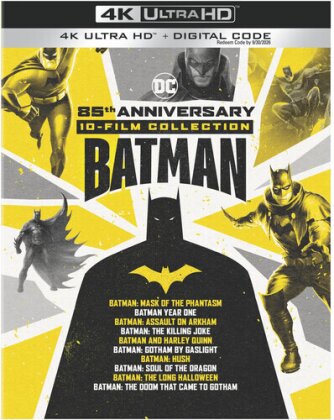 Batman - 10-Film Collection (85th Anniversary Edition, 10 4K Ultra HDs)