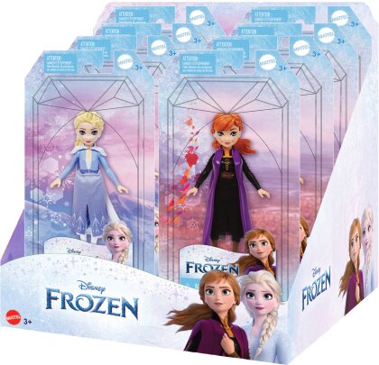 Disney Princess Frozen Kleine(8) - Puppen, 4-fach ass., Puppe 9 cm,