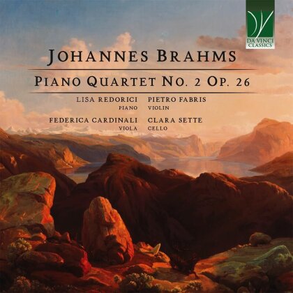 Johannes Brahms (1833-1897), Pietro Fabris, Federica Cardinali, Clara Sette & Lisa Redorici - Piano Quartet 2 Op 26