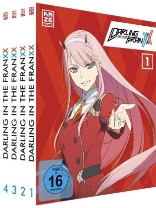 Darling in the Franxx - Vol. 1-4 (Complete edition, Bundle, 4 DVDs)