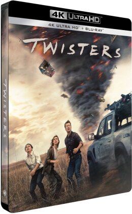 Twisters (2024) (Edizione Limitata, Steelbook, 4K Ultra HD + Blu-ray)