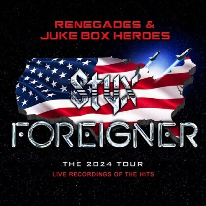 Styx & Foreigner - Renegades & Juke Box Heroes (LP)