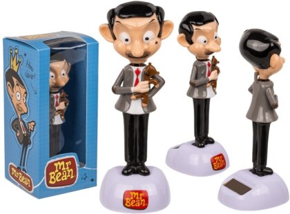 Mr. Bean mit Teddy bewegliche Figur m. Solarzelle