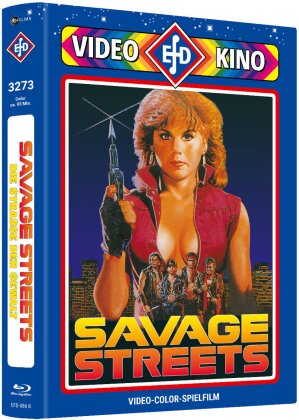 Savage Streets (1984) (Cover B, Limited Edition, Mediabook, Blu-ray + DVD)