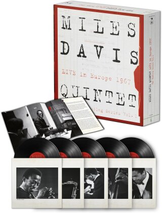 Miles Davis - Live In Europe 1967 (Bootleg Series 1) (Music On Vinyl, Black Vinyl, 5 LPs)