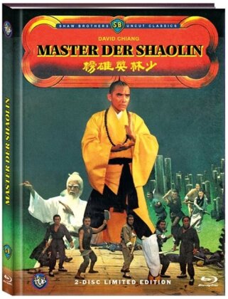 Master der Shaolin (1979) (Cover A, Shaw Brothers Uncut Classics, Limited Edition, Mediabook, Blu-ray + DVD)