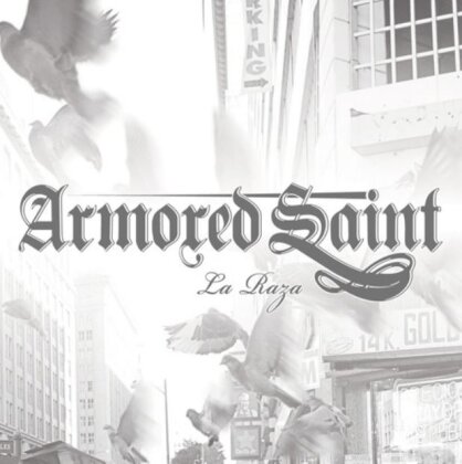 Armored Saint - La Raza (2024 Reissue, White Black Marbled Vinyl, LP)