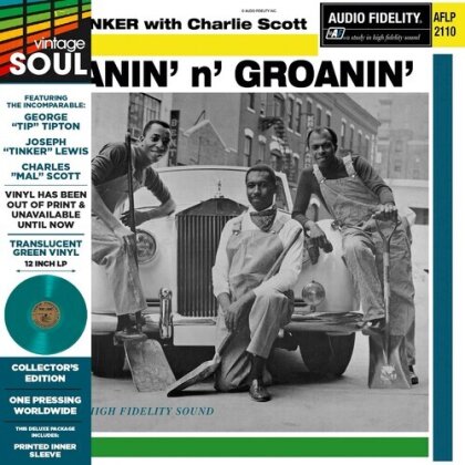 Tip & Tinker & Charlie Scott - Moanin' N Groanin' (2024 Reissue, Deluxe Edition, Limited Edition, Remastered, Green Vinyl, LP)