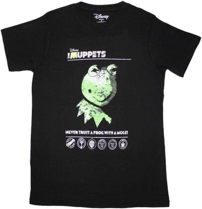 The Muppets Unisex T-Shirt - Never Trust A Frog... (Black)