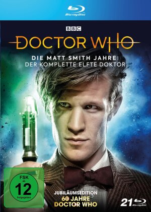 Doctor Who - Die Matt Smith Jahre - Der komplette 11. Doktor (Jubiläumsedition, BBC, Limited Edition, 21 Blu-rays)