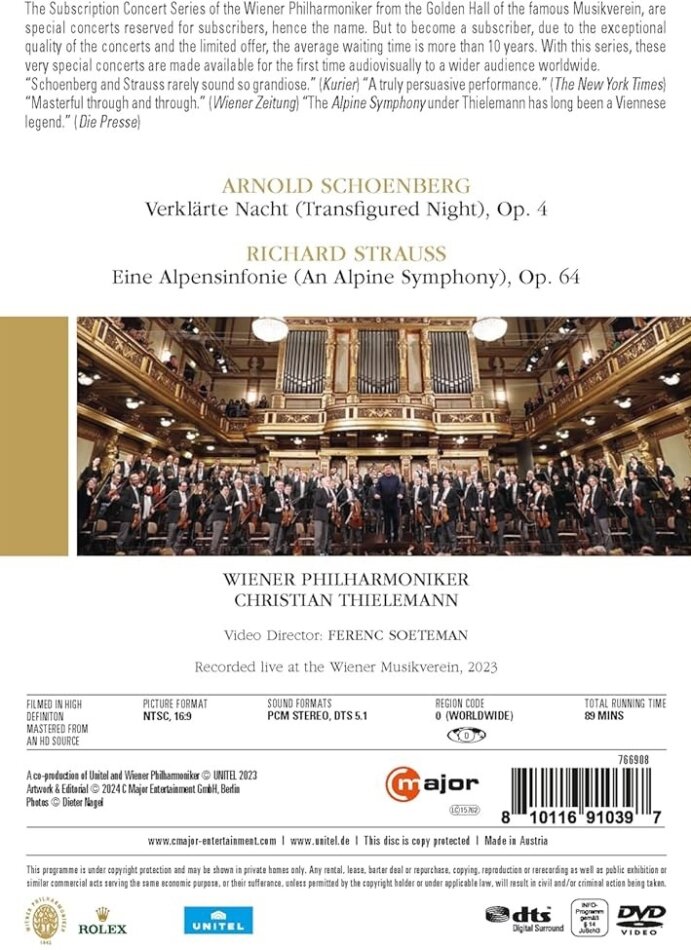 Vienna Philharmonic The Exclusive Subscription Concert Series