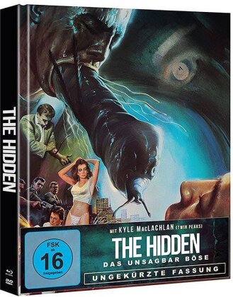 The Hidden - Das unsagbar Böse (1987) (Cover B, Mediabook, Uncut, Blu-ray + DVD)