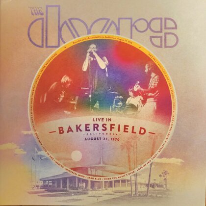 The Doors - Live In Bakersfield. August 21. 1970 (RSD 2023, Orange Vinyl, LP)